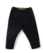 Kadın Hot Neopren Spor Pantolonu Kapri Pantolon Bel Antrenman Şekillendirici Terleme Pantolonu Panty