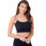 Kadın İp Askılı Crop Büstiyer Pamuklu Yarım Atlet 8031