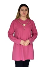 Kadın Kaşkorse Fitilli Tunik A18501 BGL-ST03278