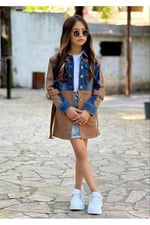 Kadın / Kız Coat 8526
