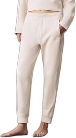 Kadın Lastikli Paça Regular Fit Normal Paça Bej Eşofman Altı 000QS7262E-JB1