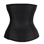 Kadın Lohusa Ten Rengi Korse Doğum Sonrası Korse Toparlayıcı Lohusa Göbek Korsesi (Siyah, 4XL)