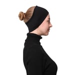 Kadın Penye Dikişsiz Tesettür Bandana Bone Spor Saç Bandı
