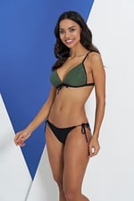 Kadın Push-Up Üçgen Yeşil Bikini 2C3T0N5-2