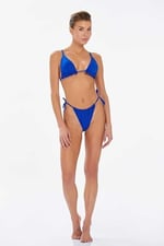 Kadın Saks Üçgen Bikini C1T8N7O3