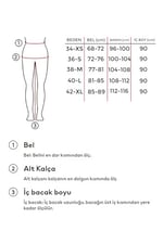 Kadın T.Kot Rengi Süper Baggy Fit Kemer Detaylı Denim