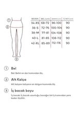 Kadın T.Kot Rengi Süper Baggy Fit Kemer Detaylı Denim