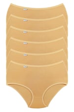 Kadin Ten 6'li Yüksek Bel Likrali Bato Külot