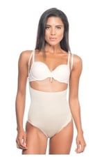 Kadın Ten Rengi Toparlayıcı Göğsü Açık Body Slip Korse