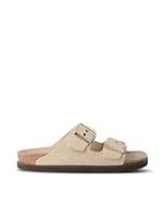 Kadın Terlik G104350 Genuins HAWAII Velour Sand