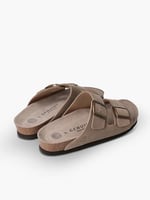 Kadın Terlik HAWAII G106000 Genuins Velour Taupe