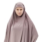 Kadın Tesettür Medine İpeği Çarşaf Üstü Peçeli Sufle Hijab