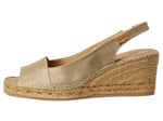 Kadın Toms Sandalet Fiore Toni Pons Wedge In Dyed Jute Platinum