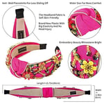 Kadınlar için Düz Renk Geniş Saç Bantları Elmas Yapay Elmas Kadınlar için Saç Bantları Üst Düğüm Saç Bandı Kristal El Yapımı Takı Kız Saç Aksesuarları Parlak Moda Saç Bandı