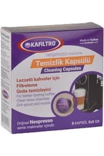 Kafiltro Nespresso Uyumlu Temizlik Kapsülü 5 kapsül