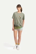 KAFT Unisex Regular Fit Tasarım T-Shirt Straighten
