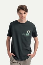 KAFT Unisex Regular Fit Tasarım T-Shirt Im Underwater