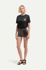 KAFT Unisex Regular Fit Tasarım T-Shirt Burning Tire
