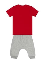 Kahkaha Erkek Çocuk T-shirt Kapri Şort Takım