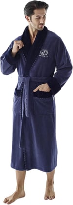 Kahve Bambo cotton Erkek Sabahlık
