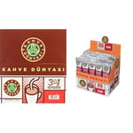 KAHVE DUNYASI 3'Ü 1 Arada ve 2'Si 1 Arada Klasik Hazır Kahve Paketi - 40'Lı (12 Gr x 40 Adet)