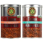 KAHVE DUNYASI Dünyası Çok Kavrulmuş Türk si 250gr ve Dünyası Orta Kavrulmuş Türk si 250 Gr