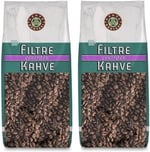 KAHVE DUNYASI Dünyası Filtre Kavrulmuş Çekirdek 2 Adet 1 kg