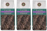 KAHVE DUNYASI Dünyası Filtre Kavrulmuş Çekirdek 3 Adet 1 kg