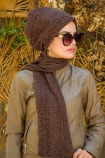 Kahve Tesettür Bere - 30203
