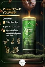 kahveci efendi Colombia Filtre Kahve Premium Teneke Kutu 150g