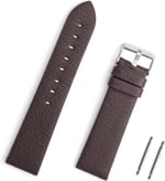 Kahverengi Spor Hakiki Floter Deri Saat Kordonu Kayış 20-22-24-26mm
