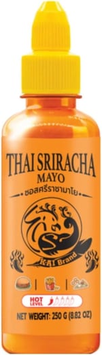 Kai Brand Thai Sriracha Mayo – 250 g – Thai Sriracha Biber & Kremalı Mayonez Sos – Çok Yönlü Daldırma & Atıştırmalık Sos – Sandviç, Burger, Sushi İçin Sos