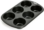 Kaiser Inspiration Muffinform, für 6 Muffins, 29 x 18 cm Standardgröße, antihaftbeschichtet, kurze Backzeit für süße und herzhafte Rezepte