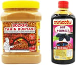 Kalaycıoğlu-Mp - Bozkır Tahin Dünyası Kepeksiz Bozkır Tahini 935 Gr. - Dut Pekmezi 950 Gr.