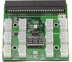 KALEA-INFORMATIQUE HP güç kaynakları için 1200w 750w Breakout Board - 12 P6 bağlantı noktası - gerilim göstergesi - ikinci güç kaynağı senkronizasyonlu.