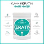 Kallos Kallos Kjmn krem saç maskesi, keratinli ve süt proteinli, kırılgan saçlar için, 1,07 kg…