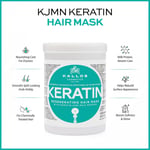 Kallos Kallos Kjmn krem saç maskesi, keratinli ve süt proteinli, kırılgan saçlar için, 1,07 kg…