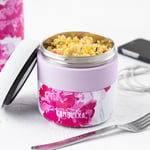 Kambukka BORA YEMEK TERMOSU 400ML,PINK BLOSSOM