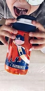 Kambukka Lagoon Çocuk Matarası 400ml, Flying Superboy