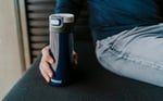 Kambukka Termos Kupa 500 ml - Paslanmaz Çelik Kahve Kupası - Sızdırmaz ve Sızdırmaz - Yalıtımlı Kupa, Seyahat & Kahve Kupası - 9 Saat Sıcak / 18 Saat Soğuk Tutar - Model ETNA DENIM BLUE