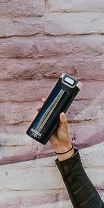 Kambukka Termos Kupa 500 ml - Paslanmaz Çelik Kahve Kupası - Sızdırmaz ve Sızdırmaz - Yalıtımlı Kupa, Seyahat & Kahve Kupası - 9 Saat Sıcak / 18 Saat Soğuk Tutar - Model ETNA DENIM BLUE