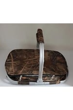 Kamuflaj Desen Piknik Taşıma Çantası, Thermo Özellikli Soğuk-Sıcak Koruma Özellikli Yemek Çantası, Termos Çanta 26x45x26 cm 27 Litre (Asorti)