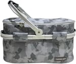 Kamuflaj Desen Piknik Taşıma Çantası, Thermo Özellikli Soğuk-Sıcak Koruma Özellikli Yemek Çantası, Termos Çanta 26x45x26 cm 27 Litre (Asorti)