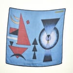 Kandinsky Collective Desenli Renkli Çok Fonksiyonlu Renkli Kare 45x45 Bandana