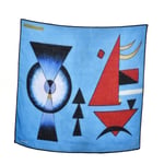 Kandinsky Collective Desenli Renkli Çok Fonksiyonlu Renkli Kare 45x45 Bandana