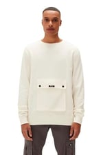 KANGAROO CREWNECK MARSHMALLLOW