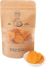 Kangina Malatya Sarı Kuru Kayısı 250g - Birinci Sınıf İri Boy,%100 Doğal ve Katkısız, Yumuşak Doku, Gurme Atıştırmalık ve Premium Lezzet