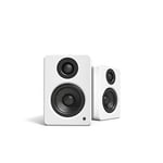 Kanto YU2 Masaüstü Hoparlör, Güç Kaynaklı | 7,6 cm Kompozit Sürücü | 1,9 cm İpek Kubbe Tiz Hoparlörü | Sınıf D Amplifikatör | 100 W | Entegre USB-DAC | Subwoofer Çıkışı | Mat Beyaz |