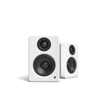 Kanto YU2 Masaüstü Hoparlör, Güç Kaynaklı | 7,6 cm Kompozit Sürücü | 1,9 cm İpek Kubbe Tiz Hoparlörü | Sınıf D Amplifikatör | 100 W | Entegre USB-DAC | Subwoofer Çıkışı | Mat Beyaz |