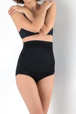 Kanz Yüksek Bel Çıtçıtlı Hamile Slip